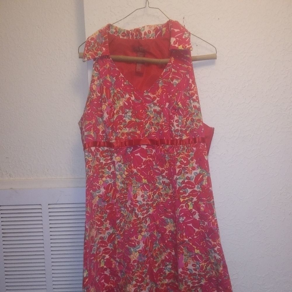 Sangria Sleeveless Sun Dress